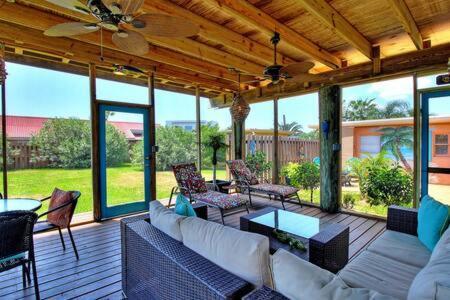 Spanish Village Cottage W Private Cabana Port Aransas Buitenkant foto